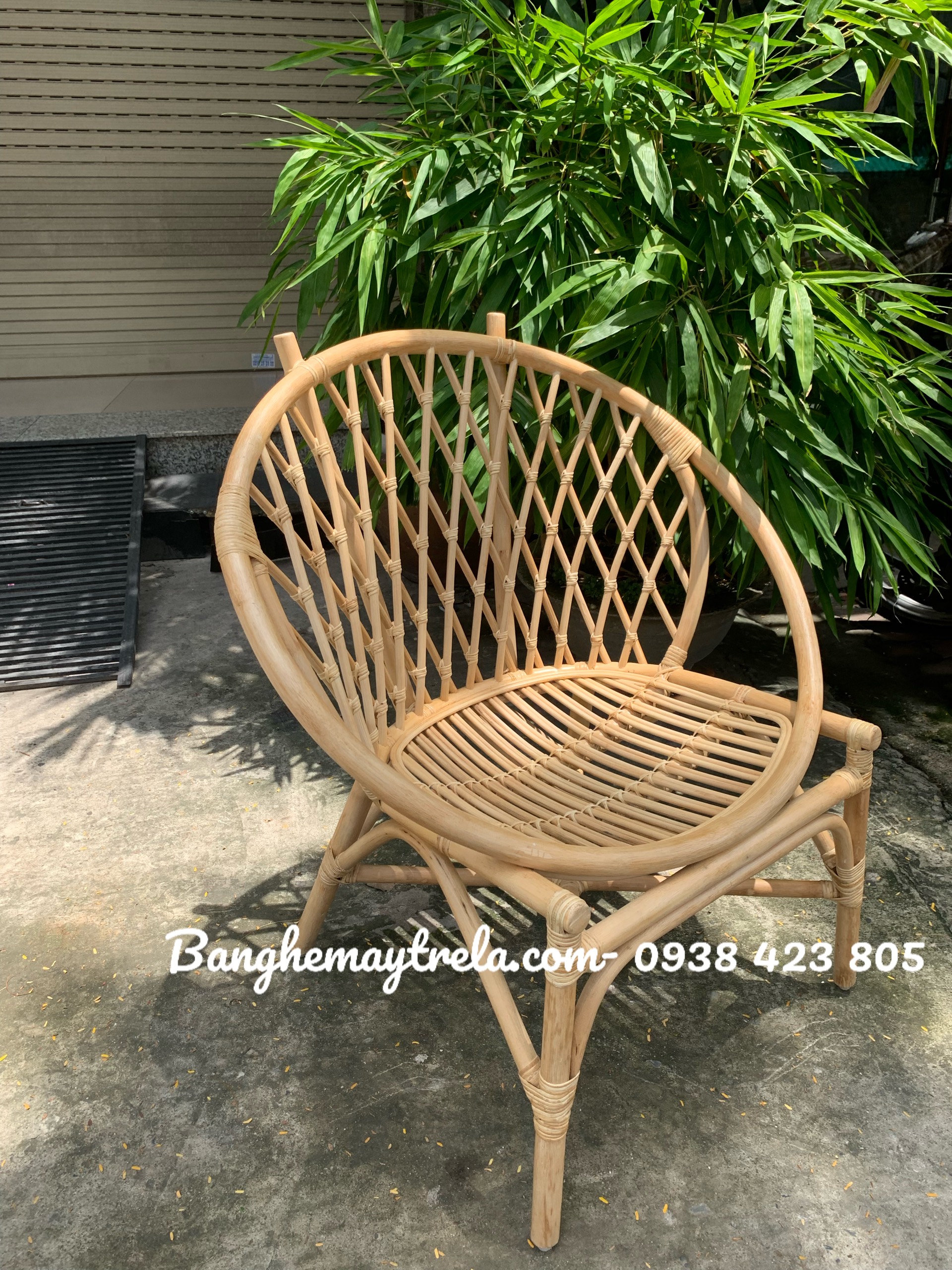 Ghế mây tự nhiên hiện đại